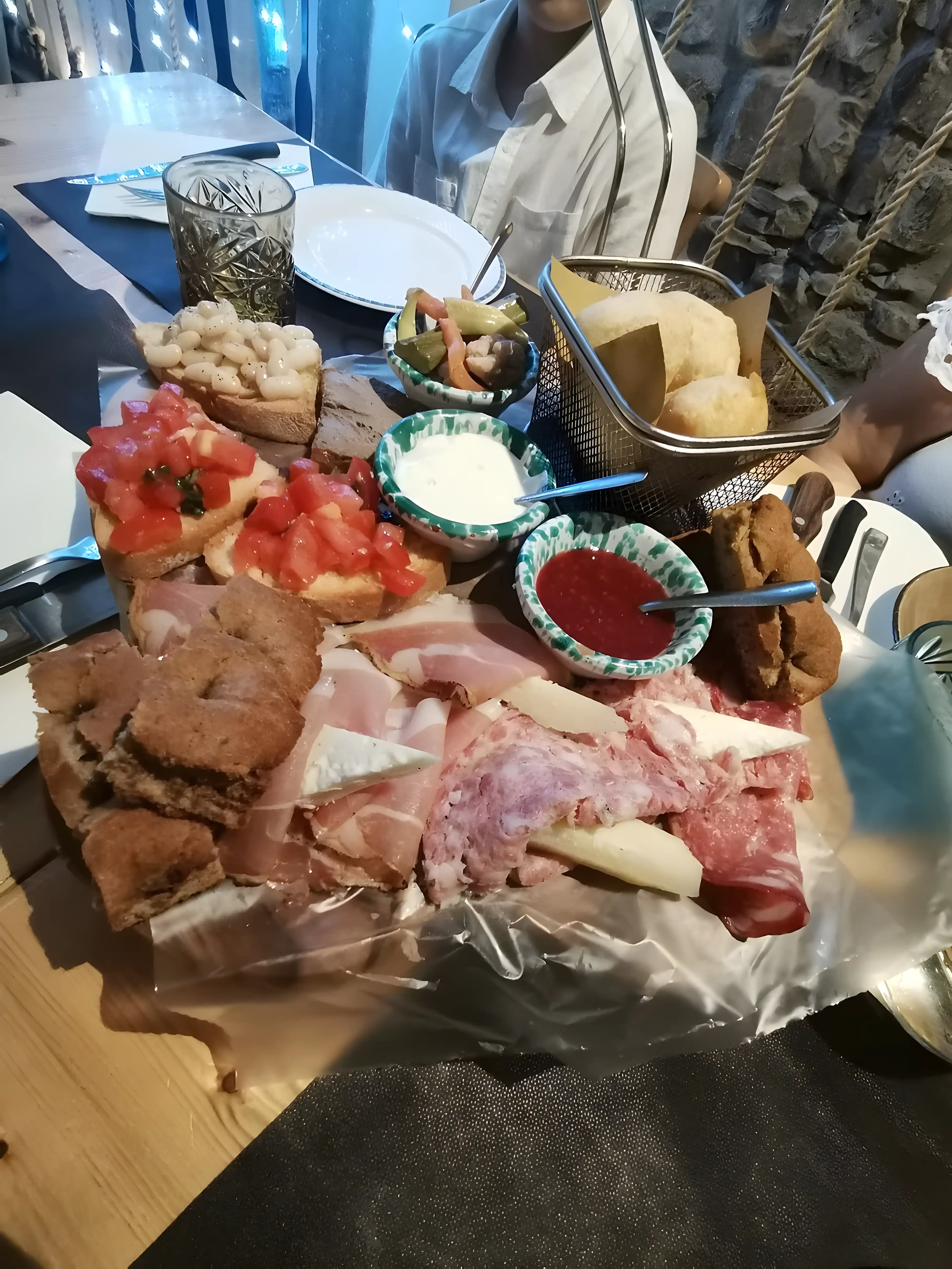 Il tagliere per due persone