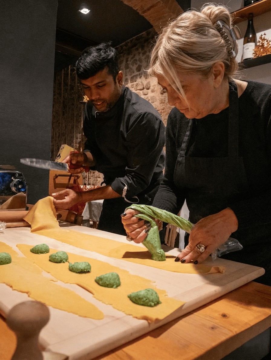 Cristina, l'anima dell'Osteria dell'OK
